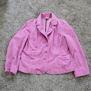 J Jill Corduroy Blazer